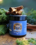Naturalne masło do brody Brodaty Ślązak Blue Wood zapach drewna cedrowego,śliwki i cynamonu.Nawilżenie,stylizacja