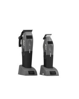 TPOB PLAY Gun Metal Grey – zestaw maszynka + trymer modułowy